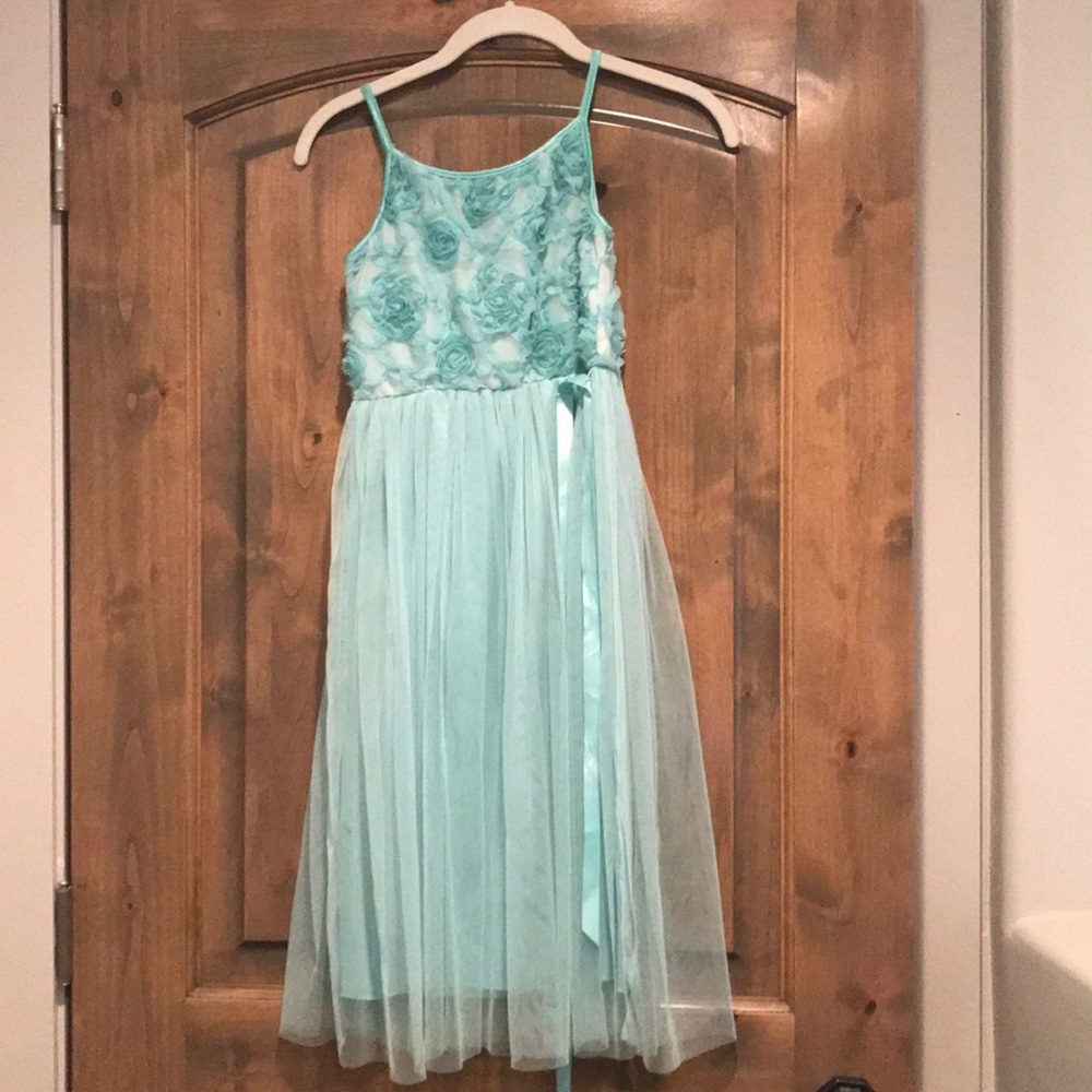 Light Blue Little Girl Dress